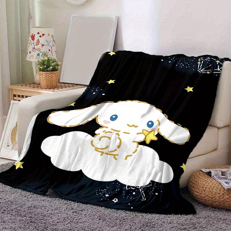 1pc, Sanrio Cozy Home Decor: Adorable Lamb Blanket, Perfect Gift for Bedroom, Living Room, Travel, Camping, Car, Beach, Office Naps. Soft Flannel Thro