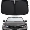 Windshield Sun Shade Compatible With Hyundai Sonata -2025, Front Window Shades  Fit For Sonata, Foldable Car Sun Shield With Steering Wheel Sunshade