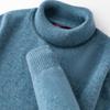 FAPAI Men's Reversible Turtleneck Cashmere Sweater