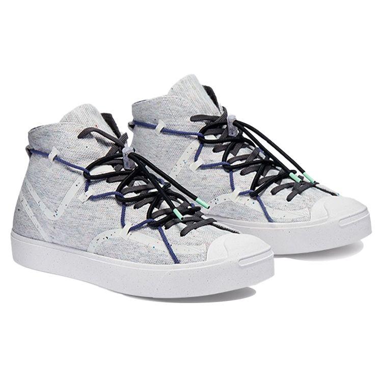 Converse Белые кроссовки унисекс Renew Jack Purcell Mid White Storm Wind 170947C