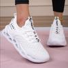 Легкие спортивные кроссовки для женщин и мужчин Four Seasons большого размера Flyweave Fitness Jogging Shoes