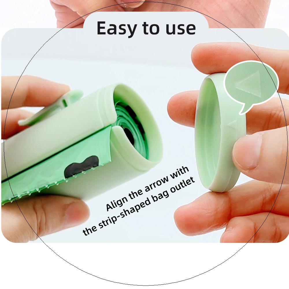 Портативный диспенсер для собачьих какашек, мешок для отходов для домашних животных, ящик для хранения мусора, чихуахуа, йоркширский питомец