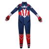 Avengers Captain America 4 Bodysuit Marvel Cosplay Costume Men's Role Play Halloween Outfit