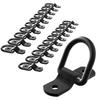 Heavy Duty Steel Motorcycle Anchor Hooks Dirt Bike Strap Ring Accessories for and Truck Beds 20-Pack Tie-Down - Tie-Down Trucks, Campers, Trailers,