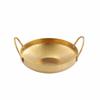 304 Stainless Steel Korean-style Seafood Paella Pan Hammered Pattern Saucepan  Restaurant