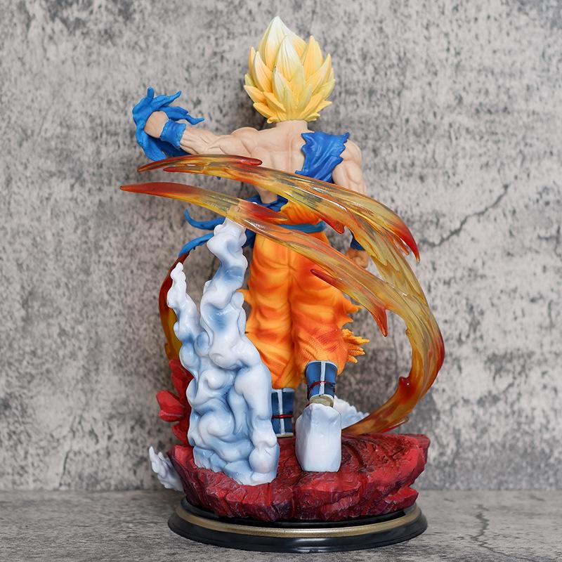 Аниме Dragon Ball Z Супер Сайян Сон Гоку Боевая Версия. GK ПВХ Фигурки Действия Статуя Игры Коллекция DBZ Модель Игрушки Кукла Подарки