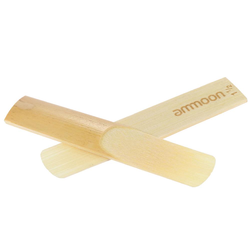 Набор из 10 штук ammoon, бамбуковые трости прочности 1,5 для Bb, тенор-саксофон, аксессуары для саксофона