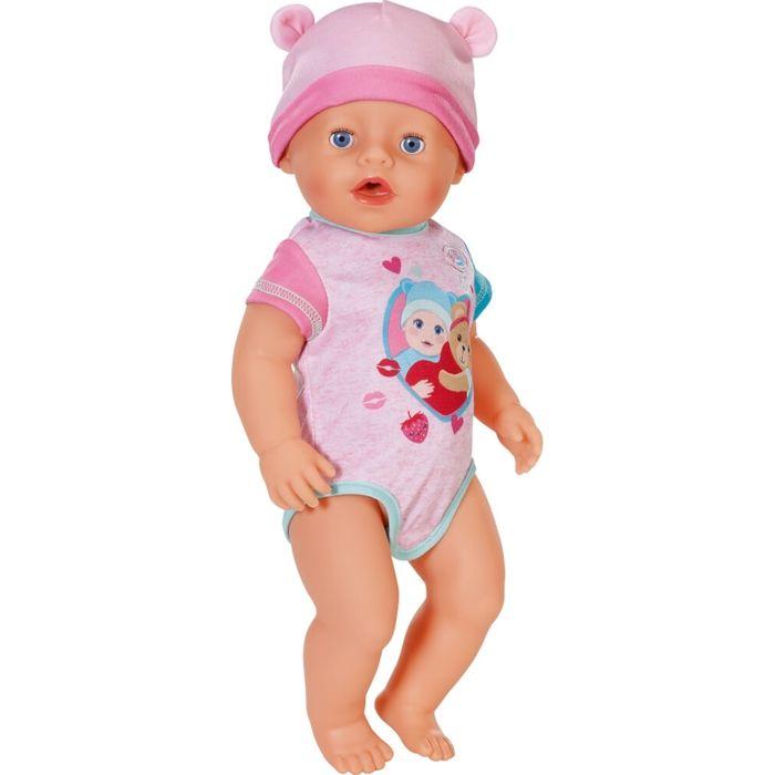 Poupon - BABY BORN - Emma - 10 fonctions - 10 accessoires - Sans piles - 43cm - Des 3 ans
