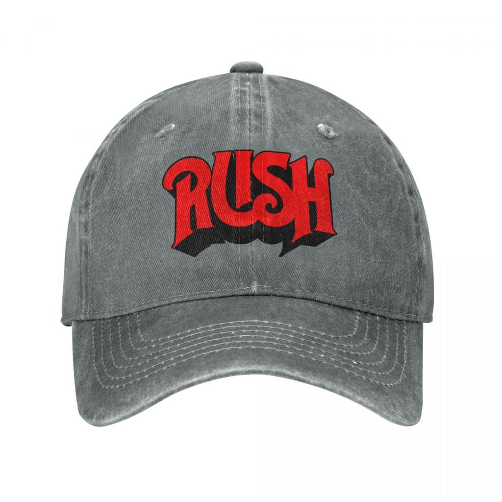 Бейсбольная кепка Rush Band Vintage Distressed Washed Headwear для мужчин и женщин Outdoor Summer Caps Hat