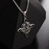 New Pendant Chinese Style Boy Chinese Knot Momentum Necklace Pendant Trendy Mens Jewelry