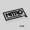 Outdoor Snowboard Waterproof Sticker Reflective Hollow Out Skiing Decal Car Motorcycle Helmet Decorative Stickers Vinyl Material
