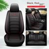 Universal Pu Leather Car Seat Cover for Golf 4 5 6 BMW F10 F11 G30 Peugeot 207 206 MG4 Auto Accessories Interior Details