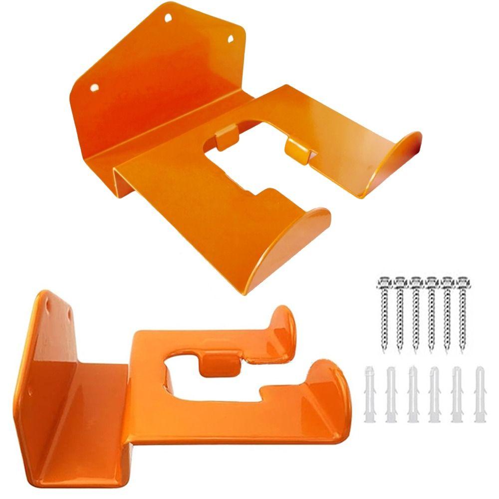 Новая настенная стойка для триммера Сверхпрочная железная стойка для газонокосилки Универсальная замена Подвеска для хранения в гараже для органайзера гаража