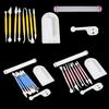 11 Pcs Sugarcraft Fondant Smoother Cutter Embosser Baking Rolling Tool Kit Set