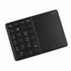 Ultra-Thin Dual-Mode Wireless Bluetooth & 2.4G Num Pad with Touchpad and USB Charging
