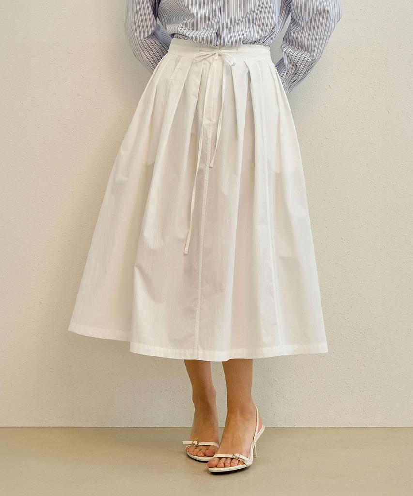 Meibeoyu Atte Flare Skirt _ Ivory