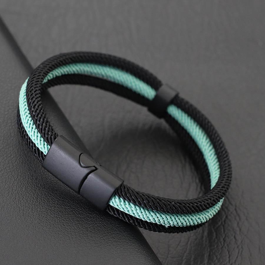 Handmade National Flag Color Rope Bracelet Men Women Color&Size Can Be Customized Grade A Thread Charm Braslet Cool Riding Joias