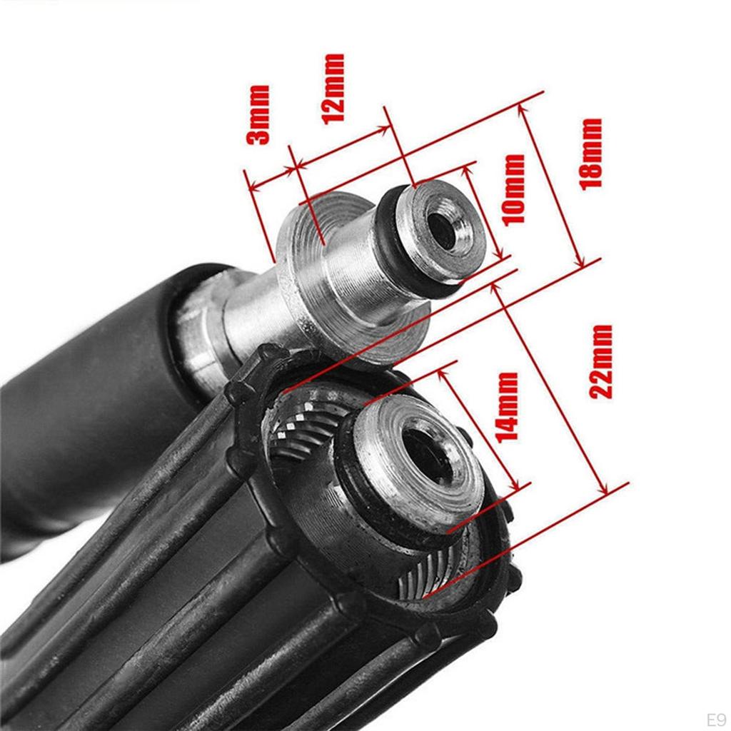 Шланг высокого давления для мойки 3200 PSI 160 бар, шланг для полива сада и газона, шланг для мойки автомобиля для
