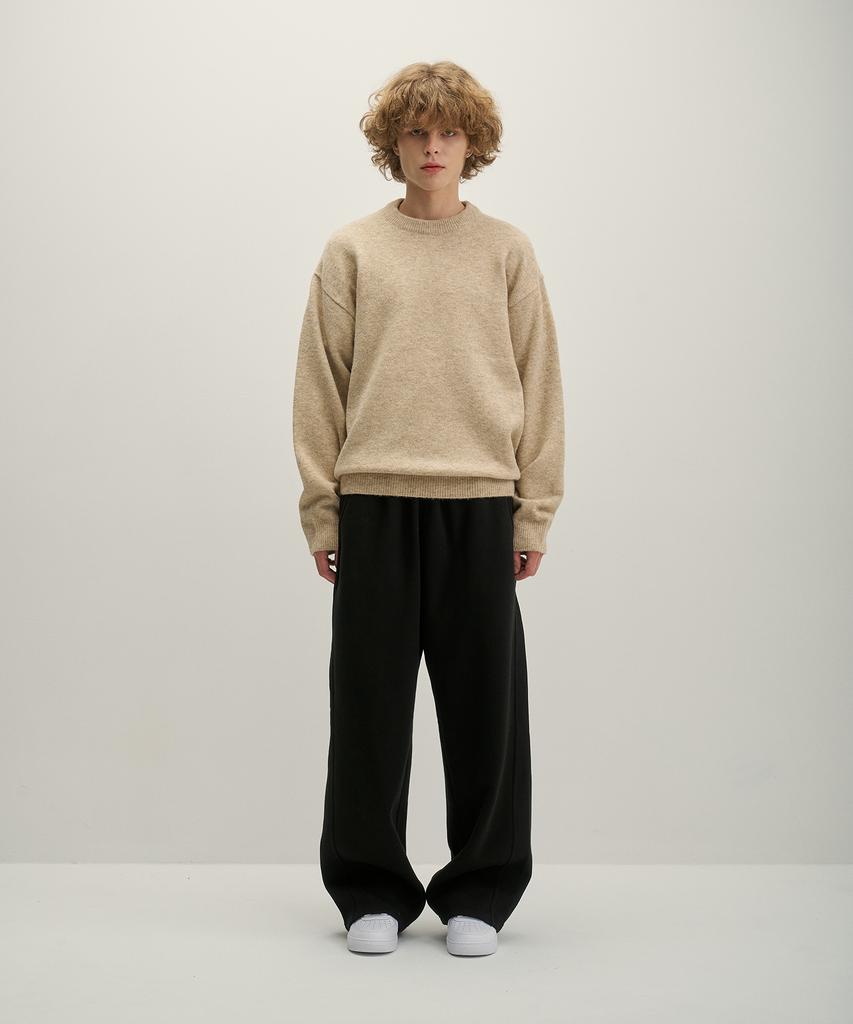 GNOK Herasi Wool Round Knit [Oatmeal]