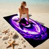 Beach Towel with Pokémon Gengar Pattern - soft,absorbent,machine washable Lightweight&Modern,swimming,Travel Essentials