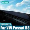 Для Volkswagen VW Passat B8 2015 2016 2017 2018 Накладка на приборную панель автомобиля Панель приборов Предотвращение бликов Коврики