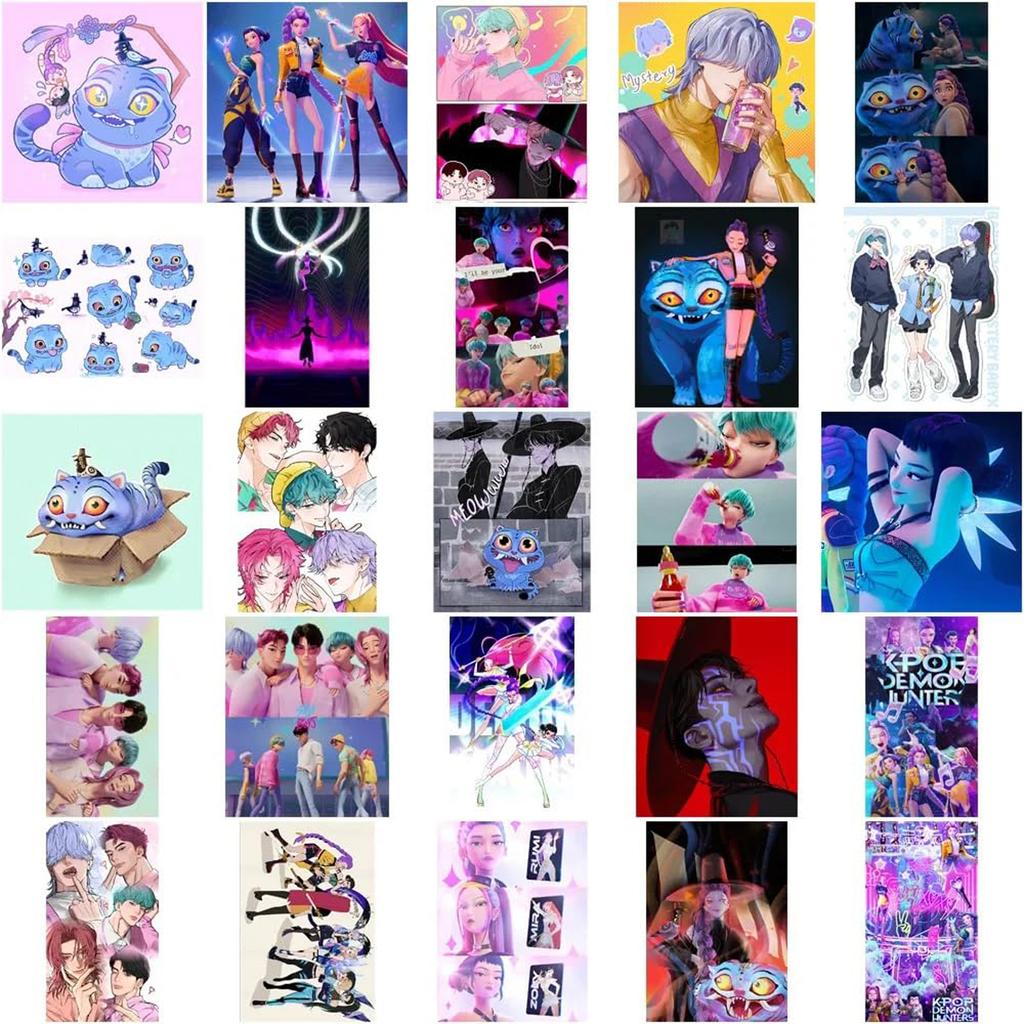 50pcs Boys Stickers Stickers Waterproof Vinyl Decals Laptop Toys Kids Gifts