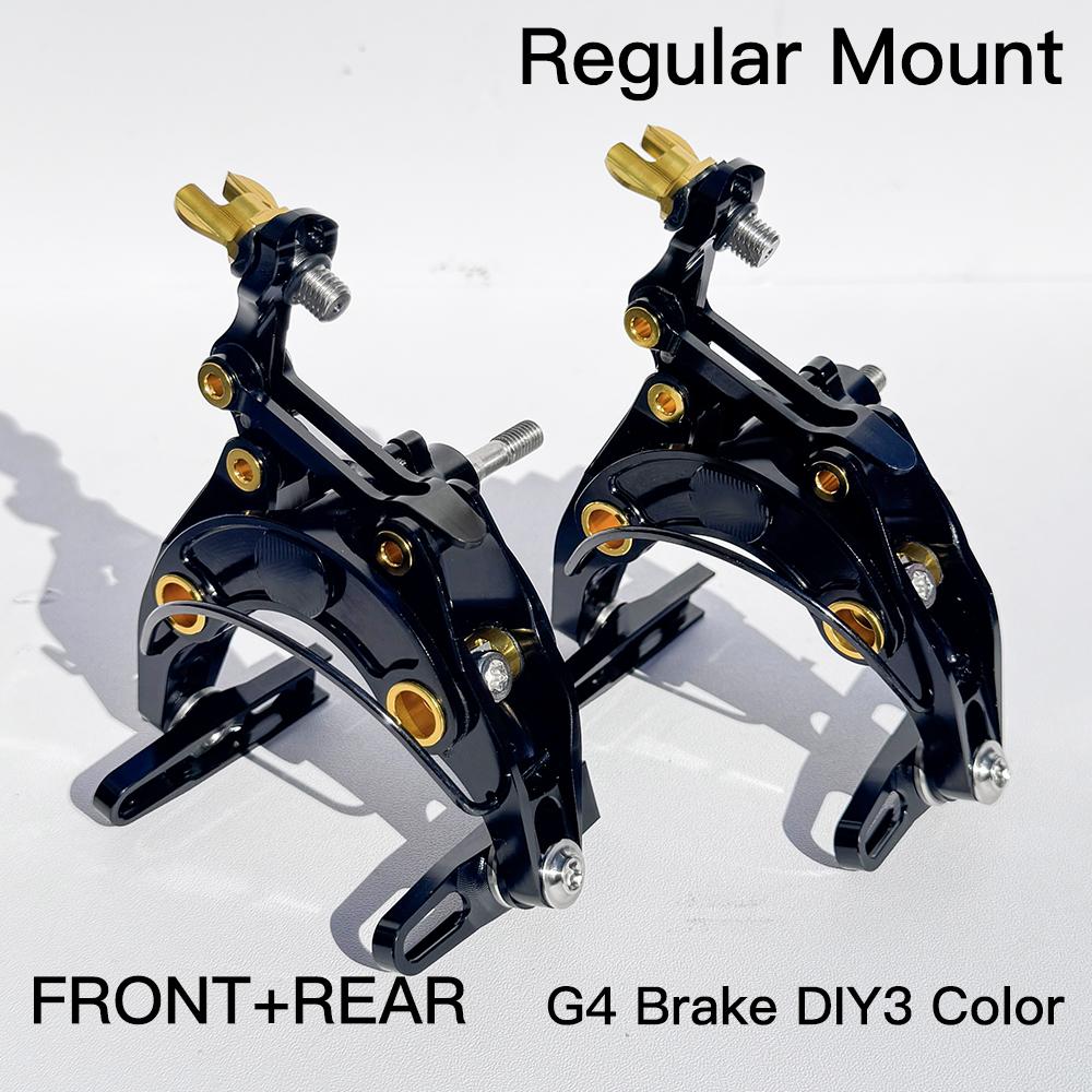 2025 DIY G4 Brake Road Bike Brake 92g/96g Road Time Trial Triathlon Gravel Bicycle V-Brake Caliper Direct Mount Brake Red R9100