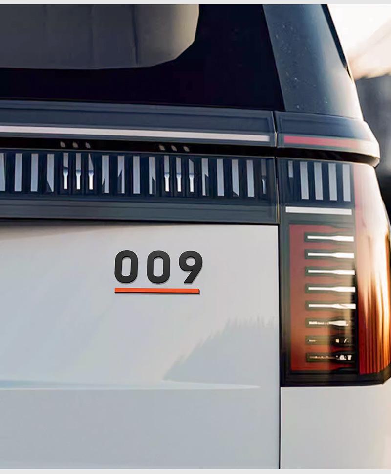 Черный Воин Автомобильная эмблема для моделей Zeekr 007GT/001/7X/009/007