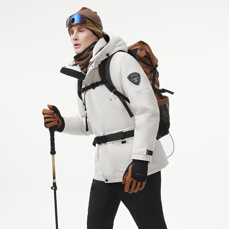 Tanboer Unisex Insulated Utility Down Jacket