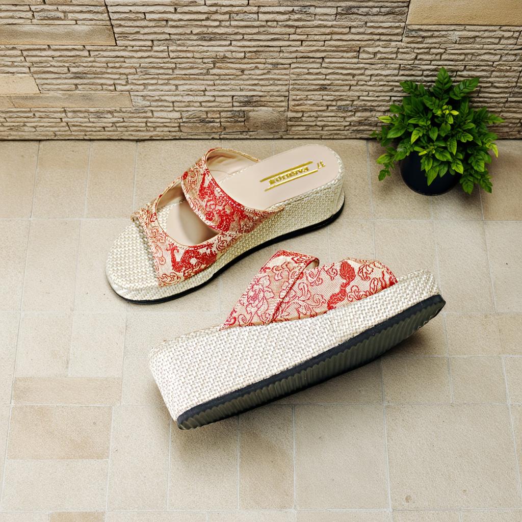 Модные женские туфли Стиль Плетеные туфли с вышивкой Женская мода Дышащие туфли на плоской подошве Повседневная обувь для женщин Zapatos De Mujer