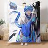 1pc KPop Demon Hunters23 Blanket, Gift, for Men and Women, Soft Blanket, Good for Sofa Bed Couch Travel, Lightweight Flannel Blanket