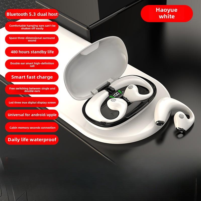 Беспроводные наушники Bluetooth с костной проводимостью не подходят к уху 5.3 Висячее движение уха