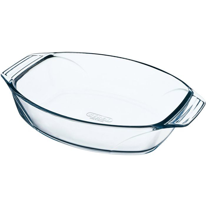 Plat a four ovale - PYREX - Let's Share - 35 x 24 cm - Verre
