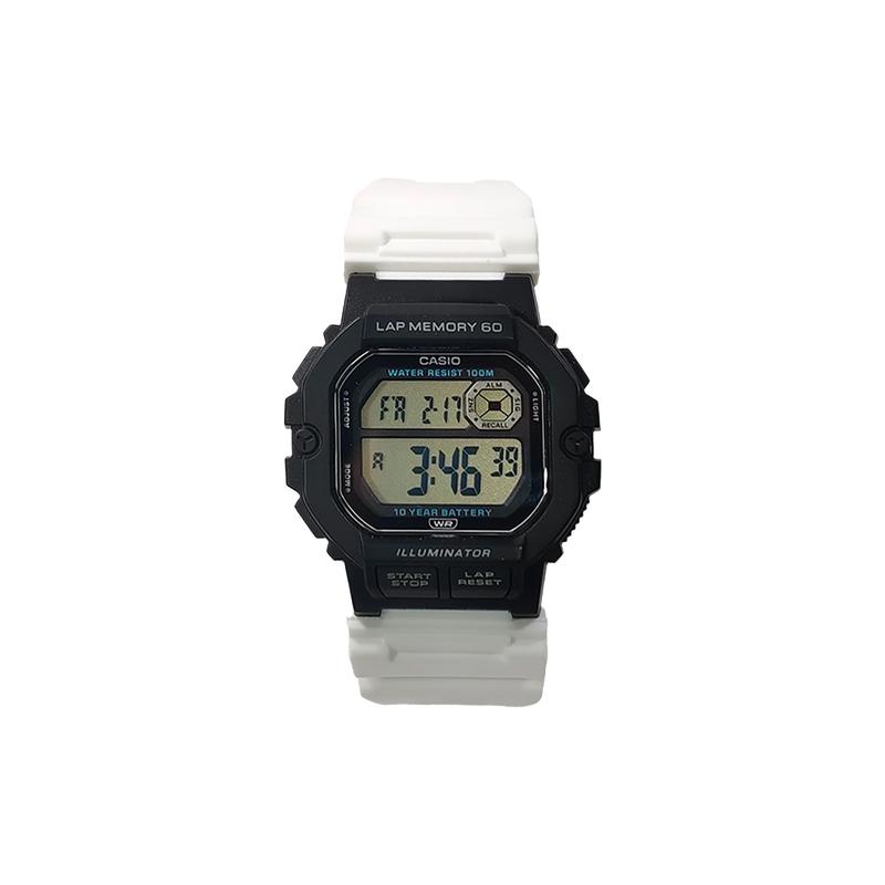 Casio Женские часы на заказ модный тренд универсальный темперамент водонепроницаемые для жизни LTP-1241D-2A модифицированные-Лазурный LTP-1241D-2A--Лазурный-Белый циферблат ремешок