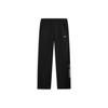Li Ning Sports Lifestyle Series Свободные трикотажные зимние спортивные штаны с логотипом и надписью для мужчин AKLV863-3