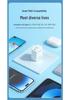 PISEN 35 Вт Двухпортовое Type-C Зарядное устройство для iPhone 16 Pro Max Быстрая зарядка с 15-портовым и 20-портовым наборами для зарядки.