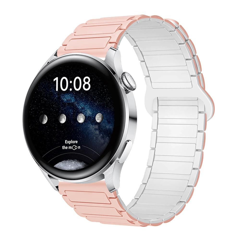 18mm 22mm 20mm Magnetic Silicone Strap For Samsung Galaxy Watch 7 6 5 4 44mm 40mm Sports Band For Galaxy Watch 4 6 Classic 47mm Huawei GT 4/5/6 41mm