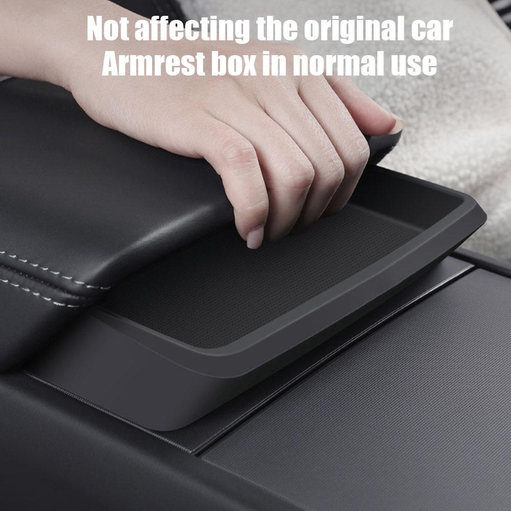 Для Tesla Huan новая модель 3 центральный ящик для хранения вещей ящик в подлокотнике удобный карман для хранения аксессуаров Бог