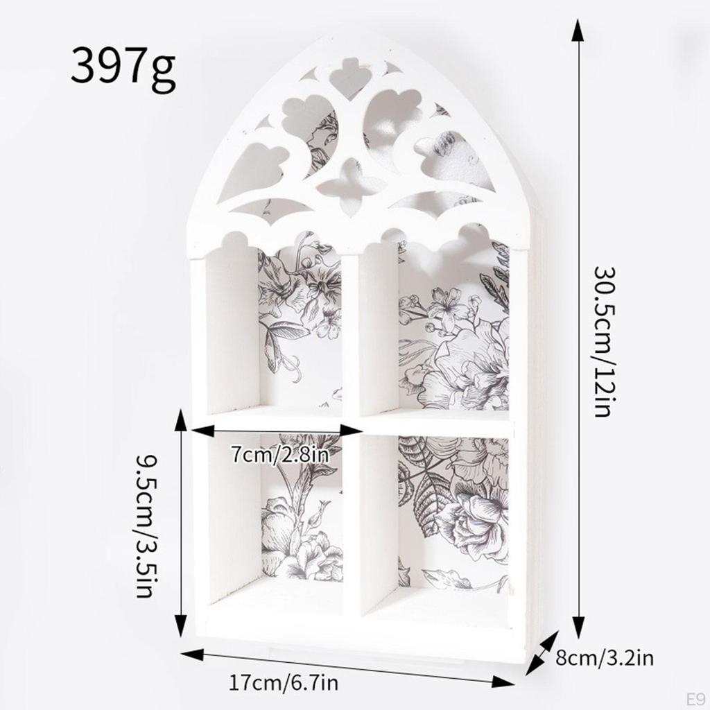 Display Regal Hanges Home Room Decor Figure From Ads Shelf Wood Rail for Essential Oils