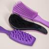 Щетка для распутывания волос, расческа для массажа кожи головы, расческа для распутывания волос, щетка для укладки вьющихся волос, инструмент для ухода за парикмахерской
