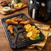 Non-Stick Air Fryer Grill Plate Square Air Fryer Tray Food Grade Grill Pan  Easy Clean