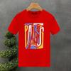 2025 2yk Luxury Brand Design For Men's T-shirt Cotton High Quality Paris Printing Summer Tees Brand Tops Unisex Oversized S-7XL