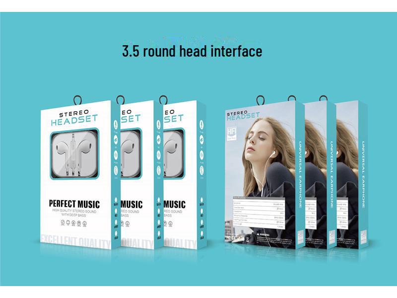 Type-C Wired In-Ear Earphones Compatible with Huawei, Apple, OPPO, Xiaomi, Vivo, and Honor Phones