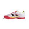 Adidas F50 CLUB TF Size Footwear, White/Core Black/Solar Yellow, 30.5cm