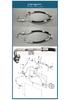 Buick GL6-1.3T Chevrolet Volando A/C Compressor High-Low Pressure Hose