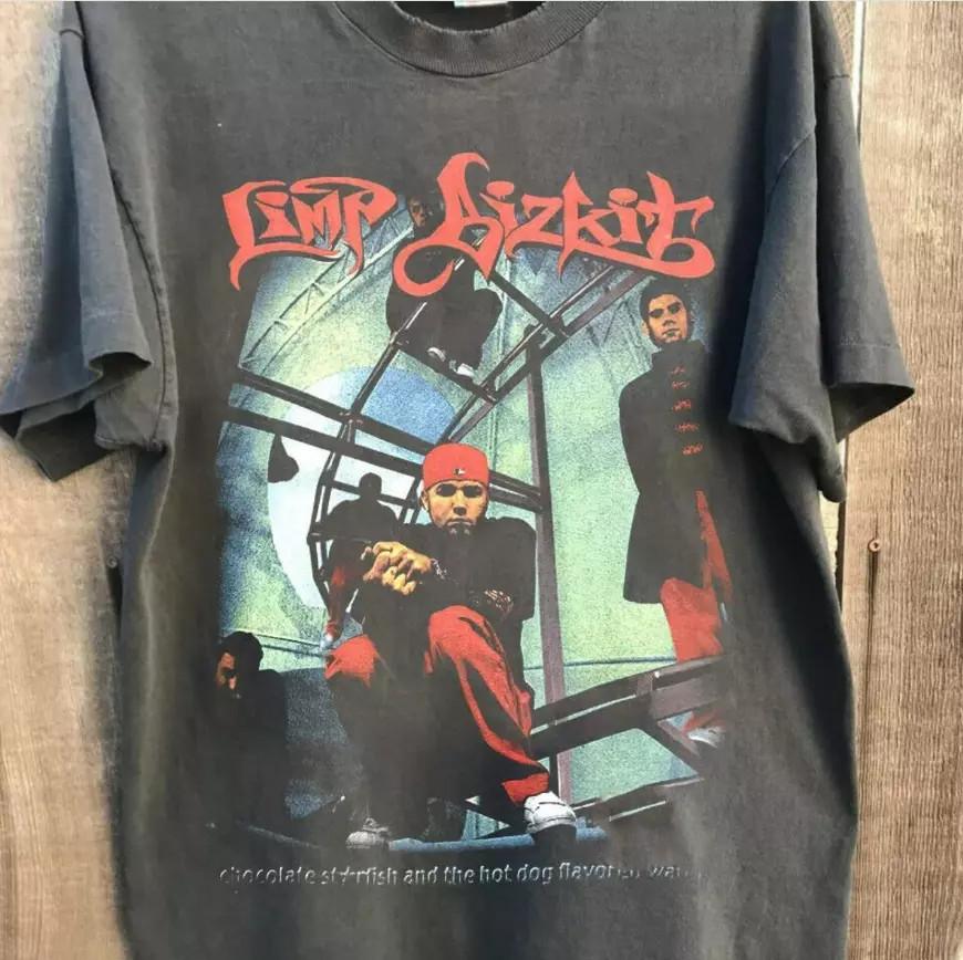 Графическая футболка Limp Bizkit Черная футболка S234XL Футболка FN683 Унисекс футболка