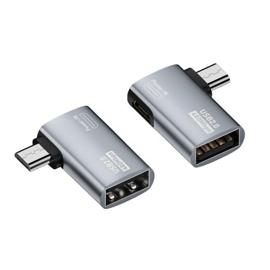Micro USB-штекер USB-разъем-мама Адаптер OTG Play Plug и задержка без высокой скорости