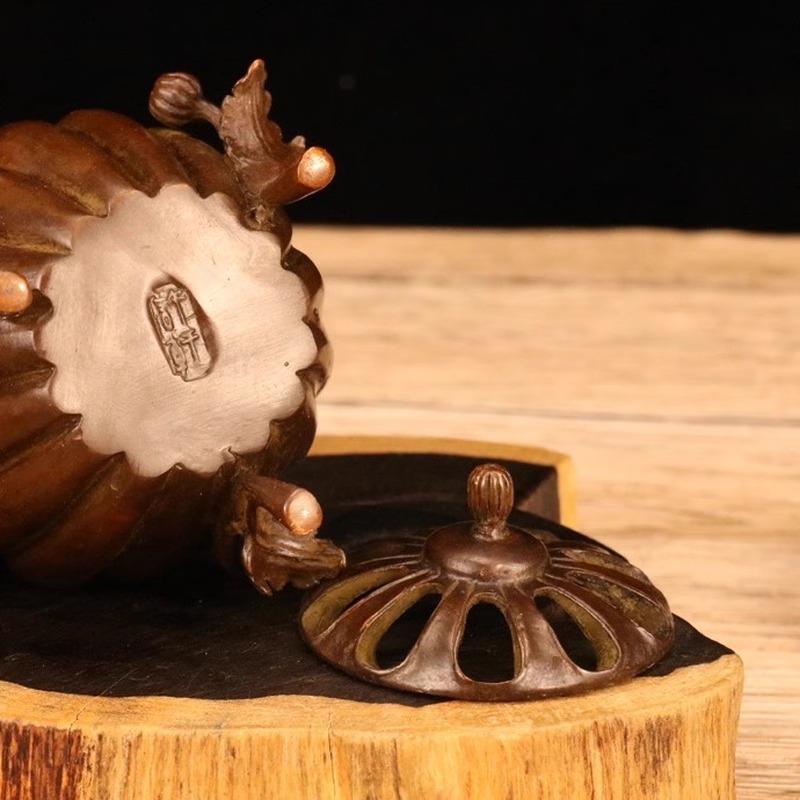 Home Furnishings Gilt Bronze Ancient Coins Dong Collection Gold Cakes Family Decorations