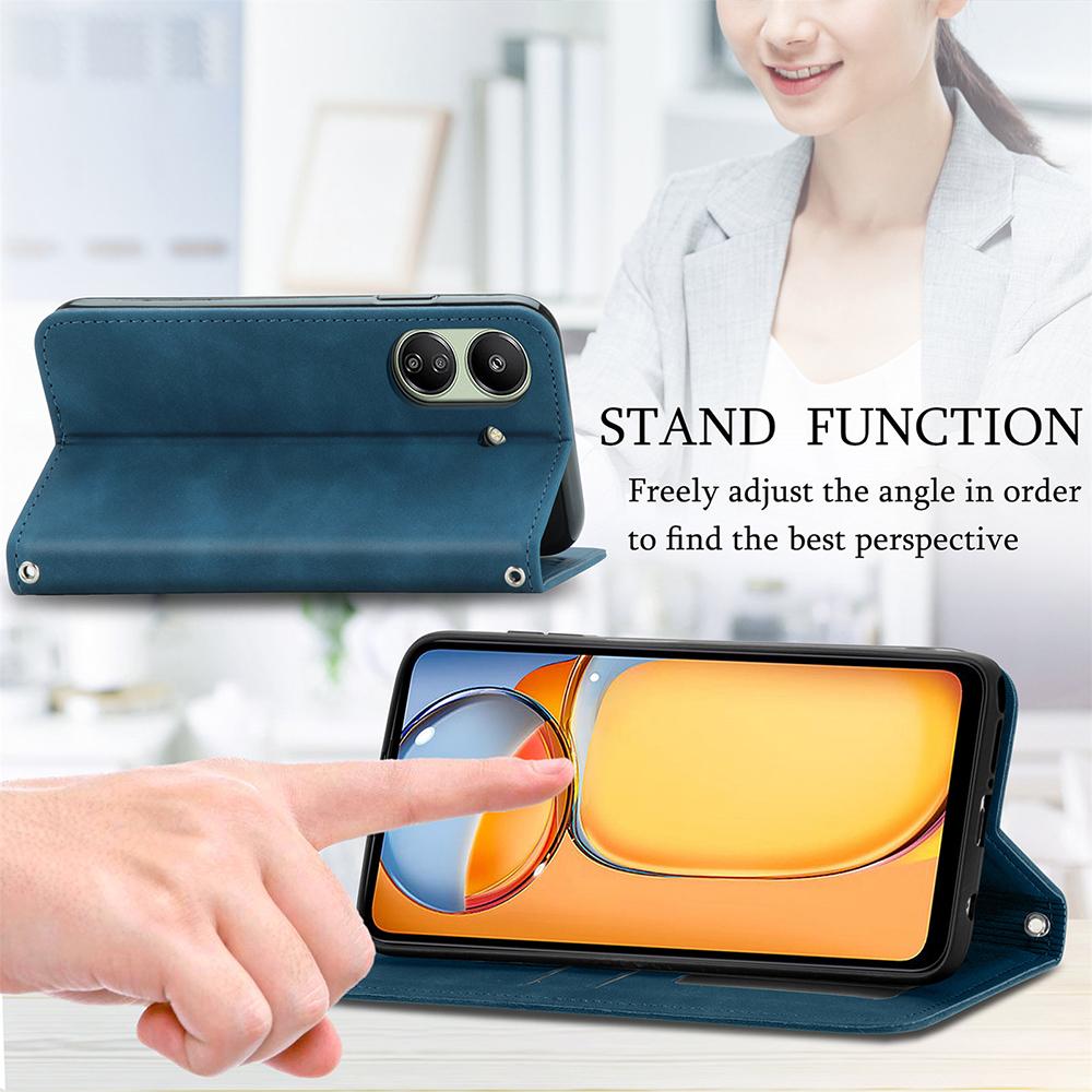 Кожаный чехол-книжка для ZTE Blade A72S A34 A54 A35E A35 Lite A75 V41 Smart V60 Vita Nubia V70 Max Libero 5G Чехол-кошелек Smart