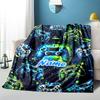 1PC Custom Name Video Game Controllers flannel blanket versatile, all-season throw suitable for the living room, bedroom, camping, travel, and gift